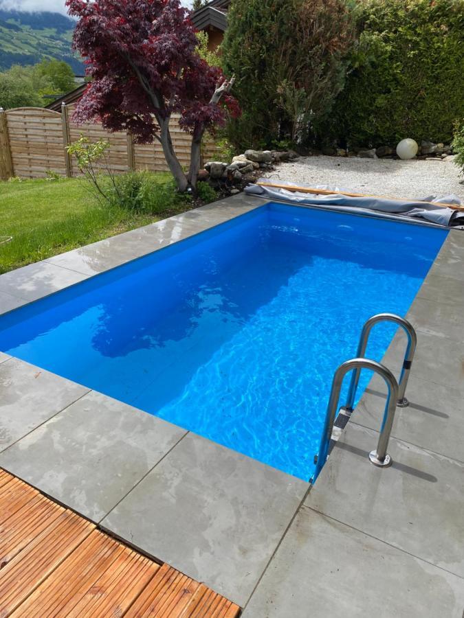 Apartment „Alpview“,Tirol Mit Sauna Und Pool Vomp Екстериор снимка